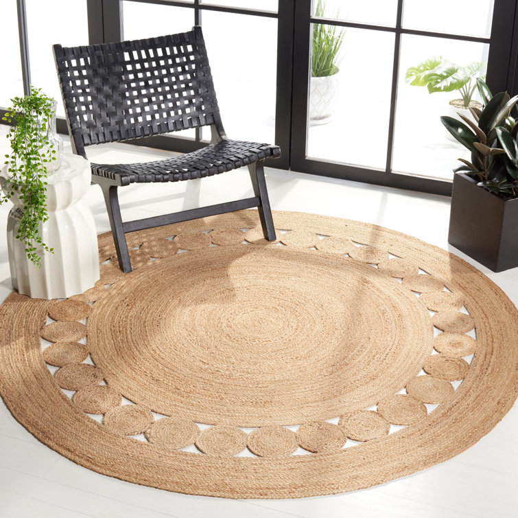 Bay Isle Home Round Casas Jute/Sisal Area Rug in Beige & Reviews Wayfair